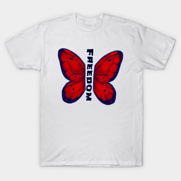 butterfly T-Shirt by Marnes